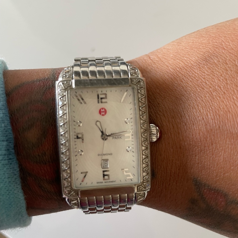 Michele Milou Park Diamond Watch - Picture 5 of 6